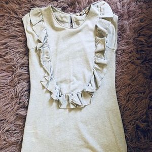 Ruffled Shirt/dress